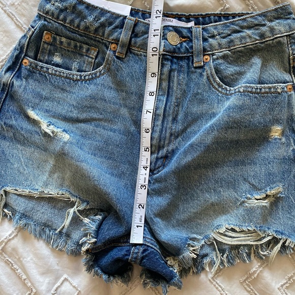 NWT garage denim festival shorts 3 - Picture 9 of 11
